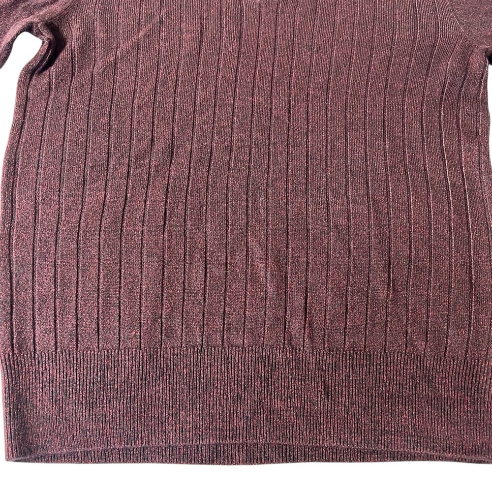 Basic Editions NWT - Men’s Ribbed Polo Sweater Sz SM - Picture 2 of 6